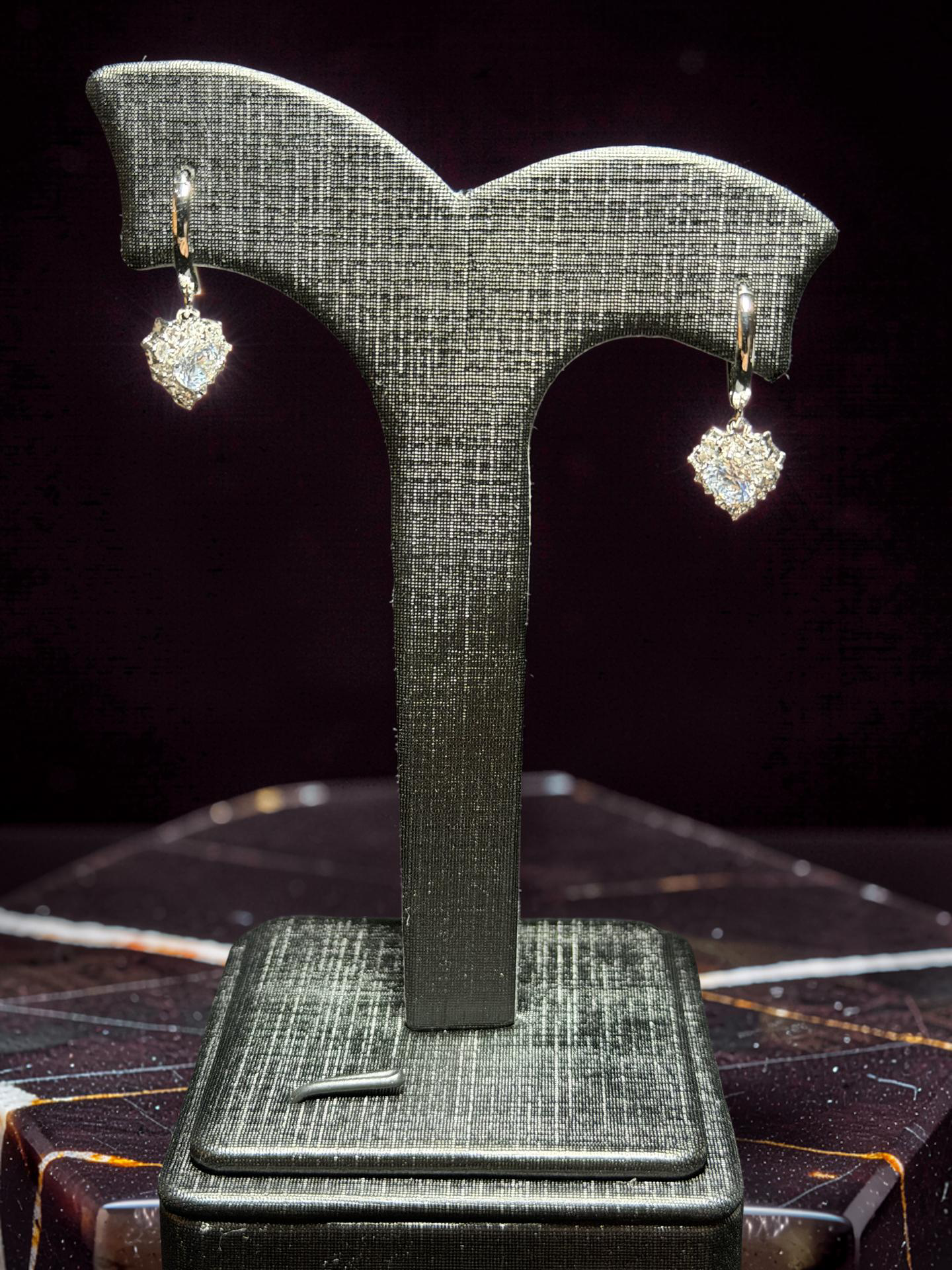 925 Butterfly style earring 環形精美耳環