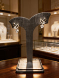 S925 心形雙連耳環 Heart-shaped double earrings