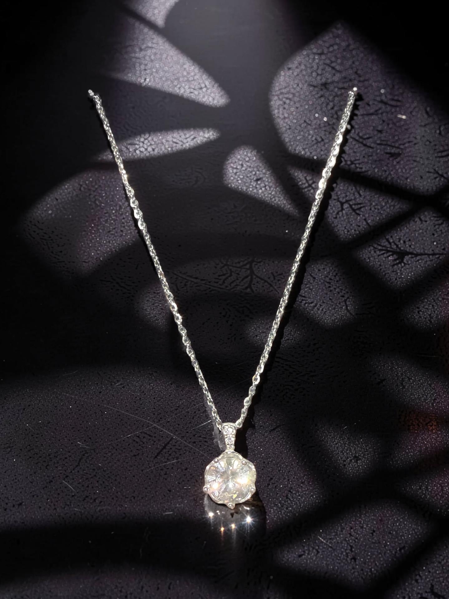 S925 仿石項鏈 Imitation stone earrings